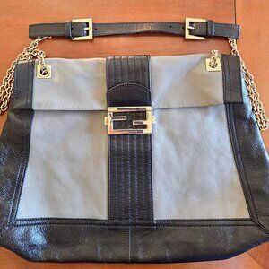 Fendi Leather Maxi Baguette Shoulder purse - EUC! Authentic with tags $340